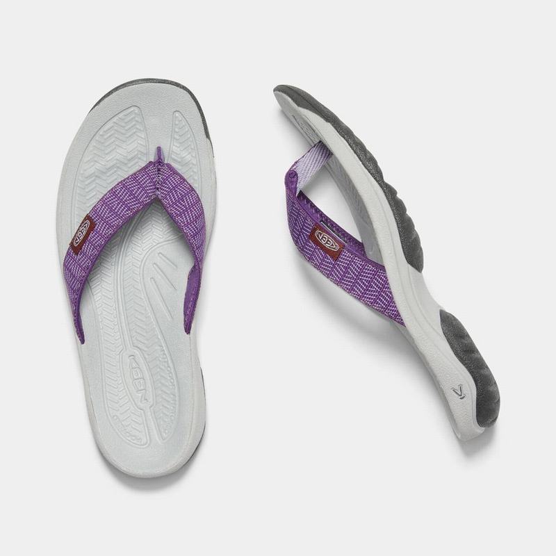 Chanclas Keen Kona Flip II Para Mujer Morados - Sandalias Keen Mexico (586941-QOS)